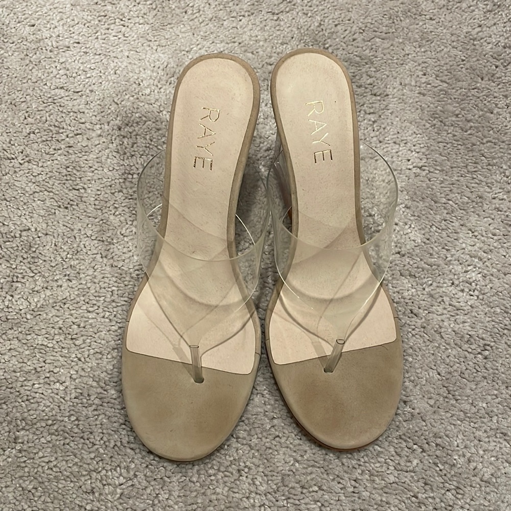 Raye clear sandal